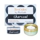 Tealight Set Charcoal Soy Candles + Candle Holder Set