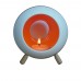 Handmade Ceramic Tealight Candle Holder (Round Shape) 