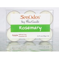 Tealight Set Rosemary Soy Candles (15g x 6)