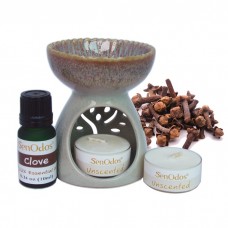 Essential Oil Burner Set (Clove)