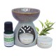 Essential Oil Burner Set (Eucalyptus)