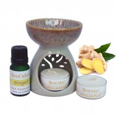 Essential Oil Burner Set (Ginger)