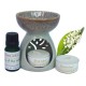 Essential Oil Burner Set (Lily of The Valley)