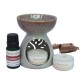 Essential Oil Burner Set (Rosewood)