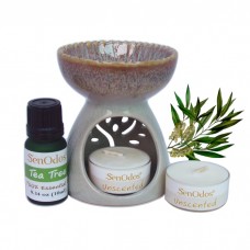 Essential Oil Burner Set (Tea Tree)